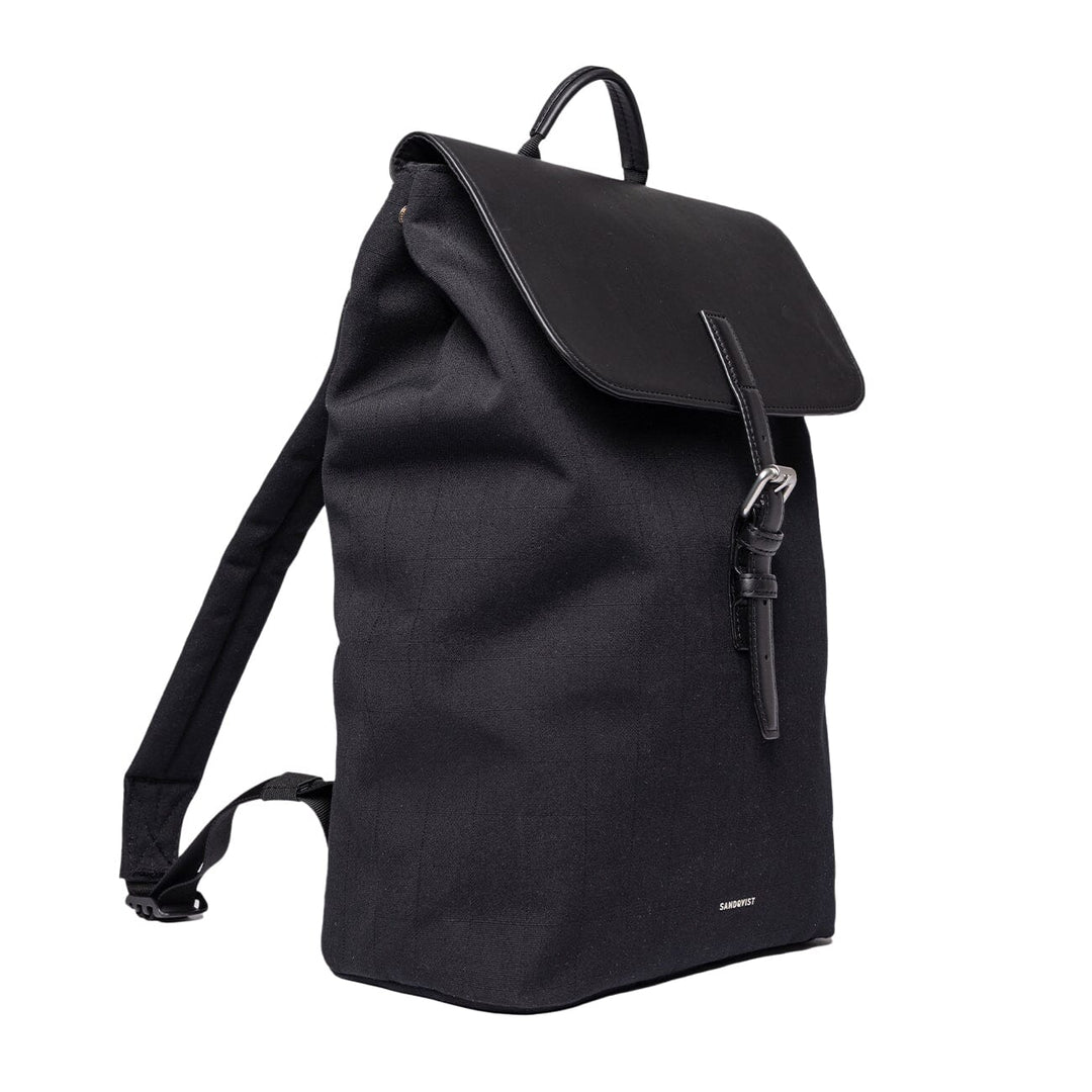 Leather Lid Backpack 14" | SANDQVIST