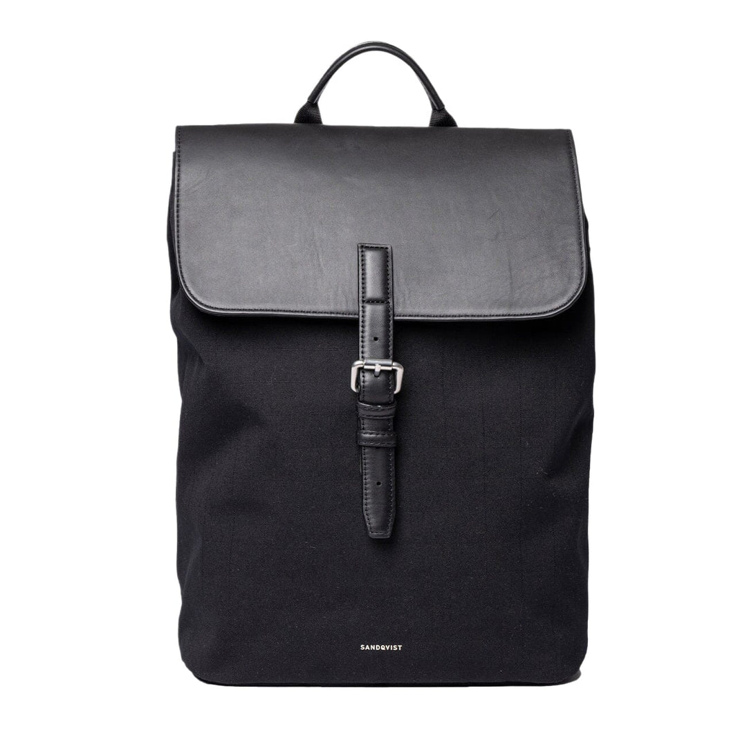 Leather Lid Backpack 14" | SANDQVIST