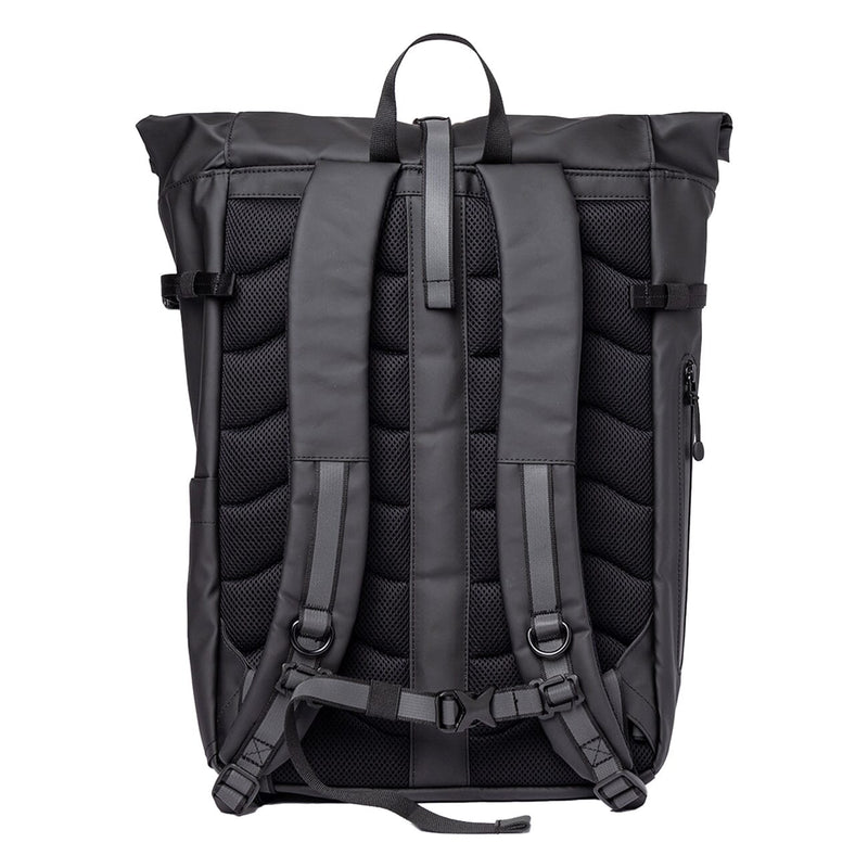 sandqvist arnold black backpack back view