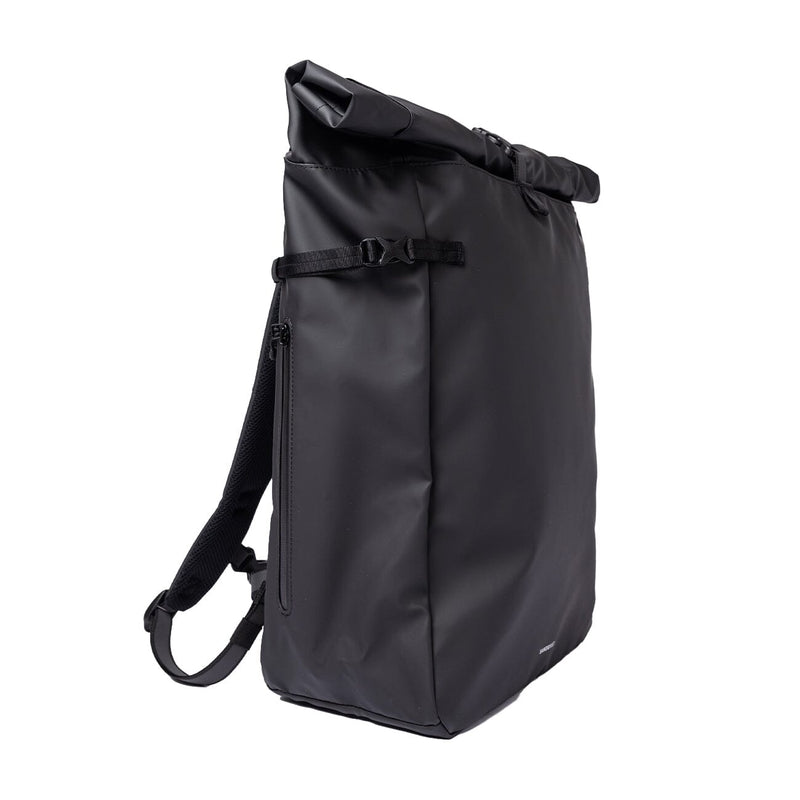 sandqvist arnold black backpack side view