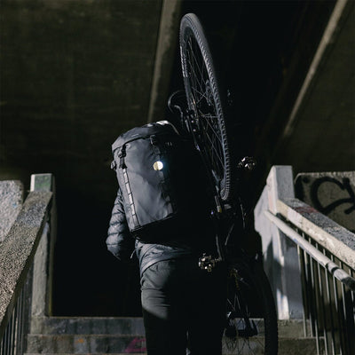 sandqvist jonatan black backpack lifestyle bicycle