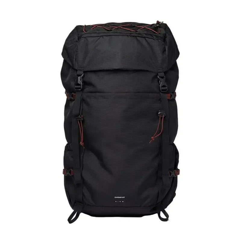 sandqvist mountain hike backpack black front