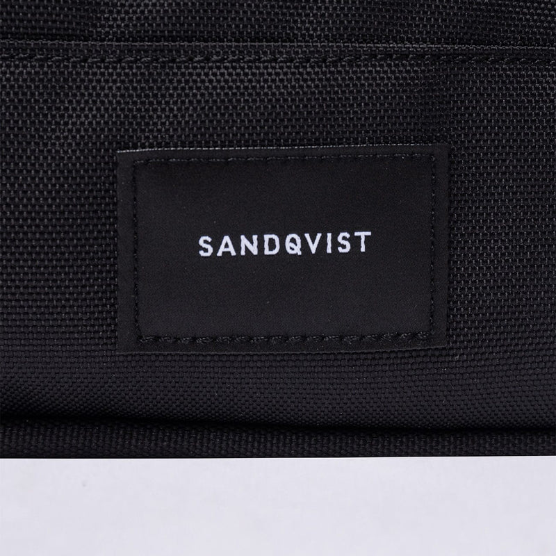 sandqvist olof sac bandoulière noir polyester recyclé