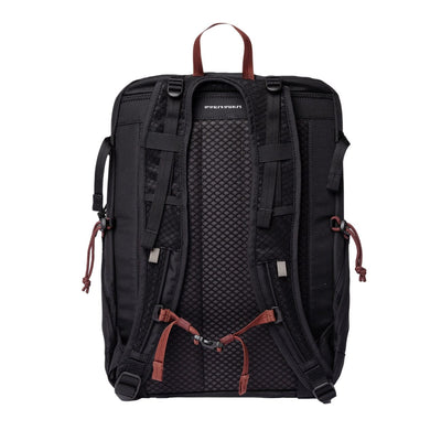 sandqvist ridge hike backpack black back