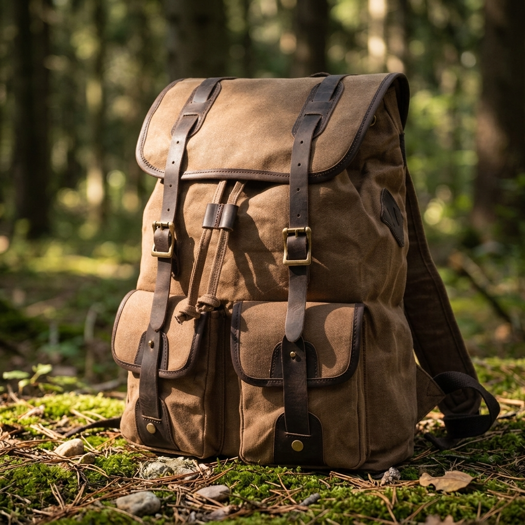 Canvas Travel Backpack | CALGARY