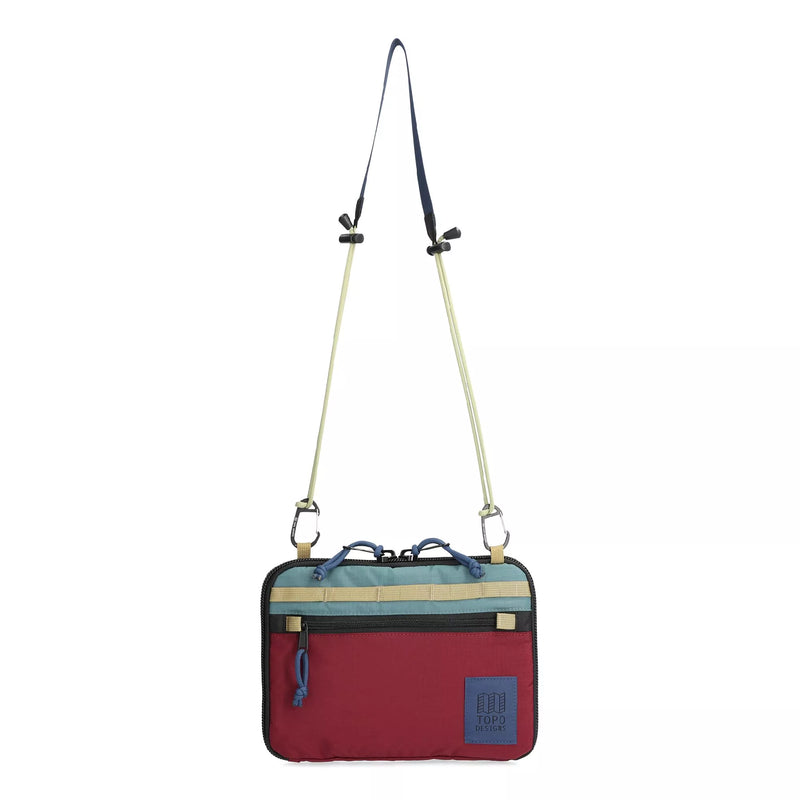 topo designs all adventure bag, couleur burgundy, vue avant