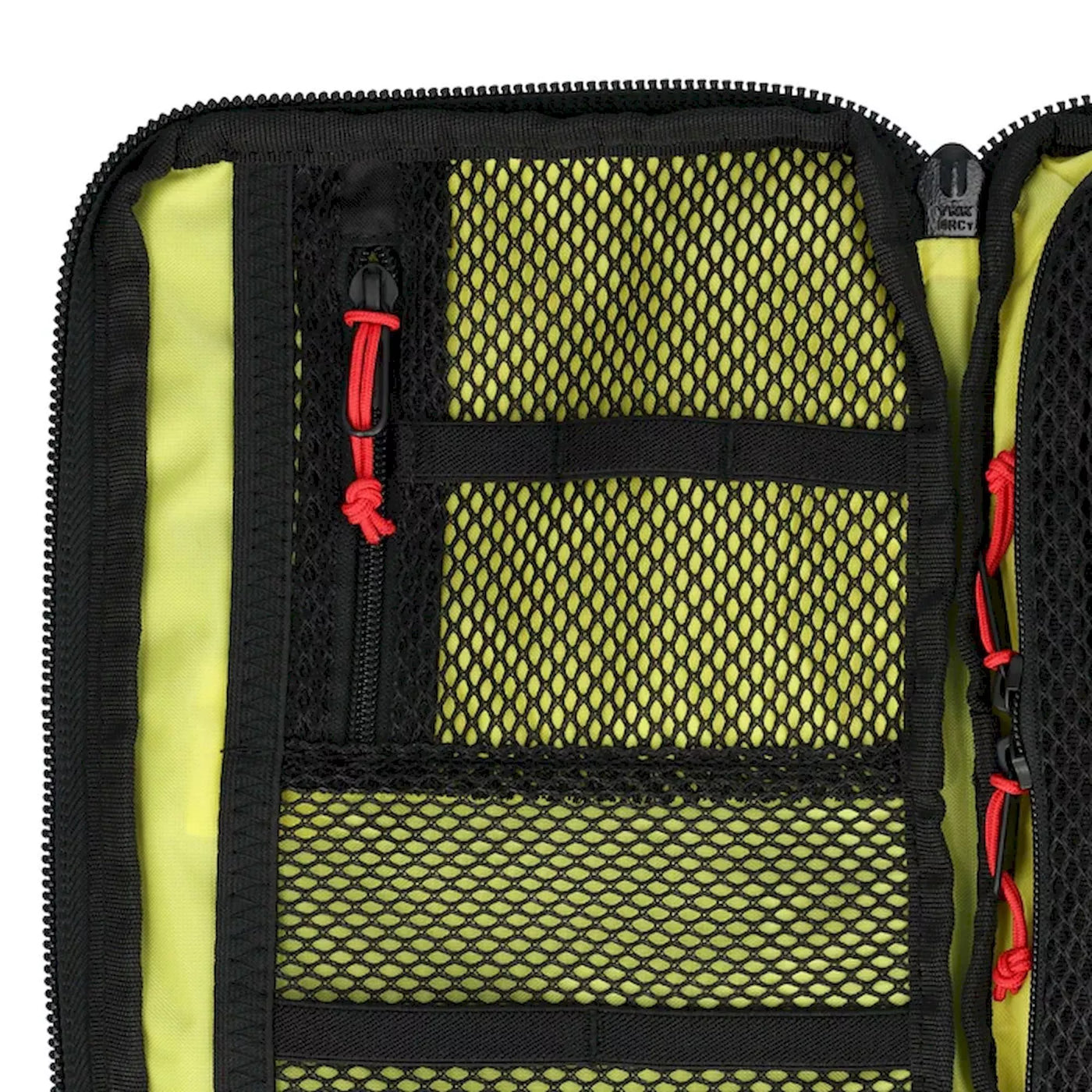 topo designs all adventure bag, details, interior zipped mesh pockets