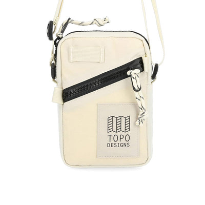 topo designs mini shoulder bag 1L bone white front