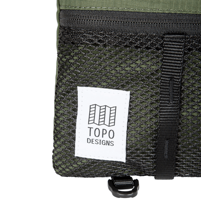 topo designs mountain accessory shoulder bag Custom Topo Designs logo