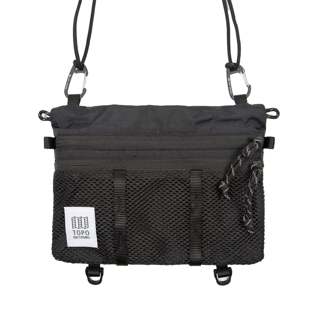 topo designs mountain accessory shoulder bag black front