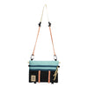 Mountain Accessory Shoulder Bag - Geode Green and Black