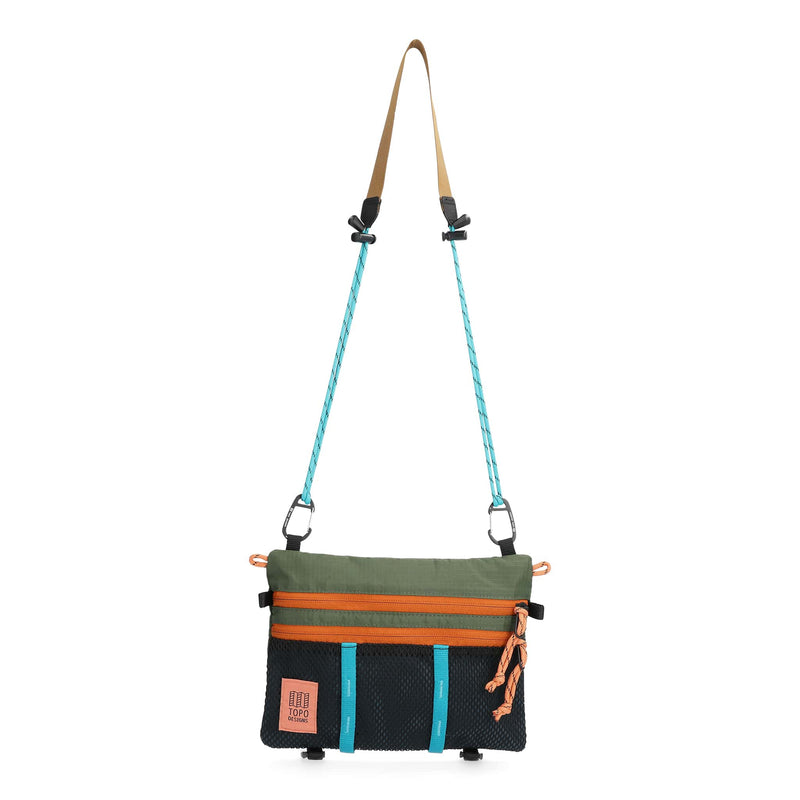 topo designs mountain accessory shoulder bag olive pond blue avant