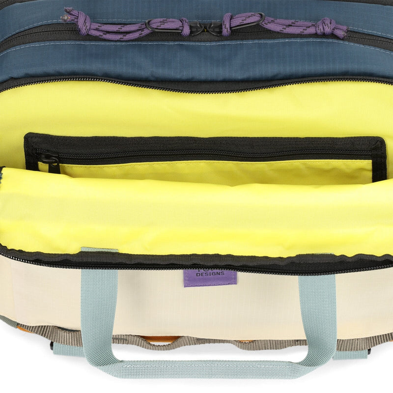 topo designs mountain cross bag details interior compartments