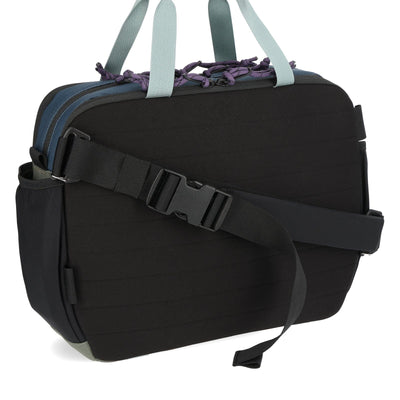 topo designs mountain cross bag, détails, panneau arrière rembourré