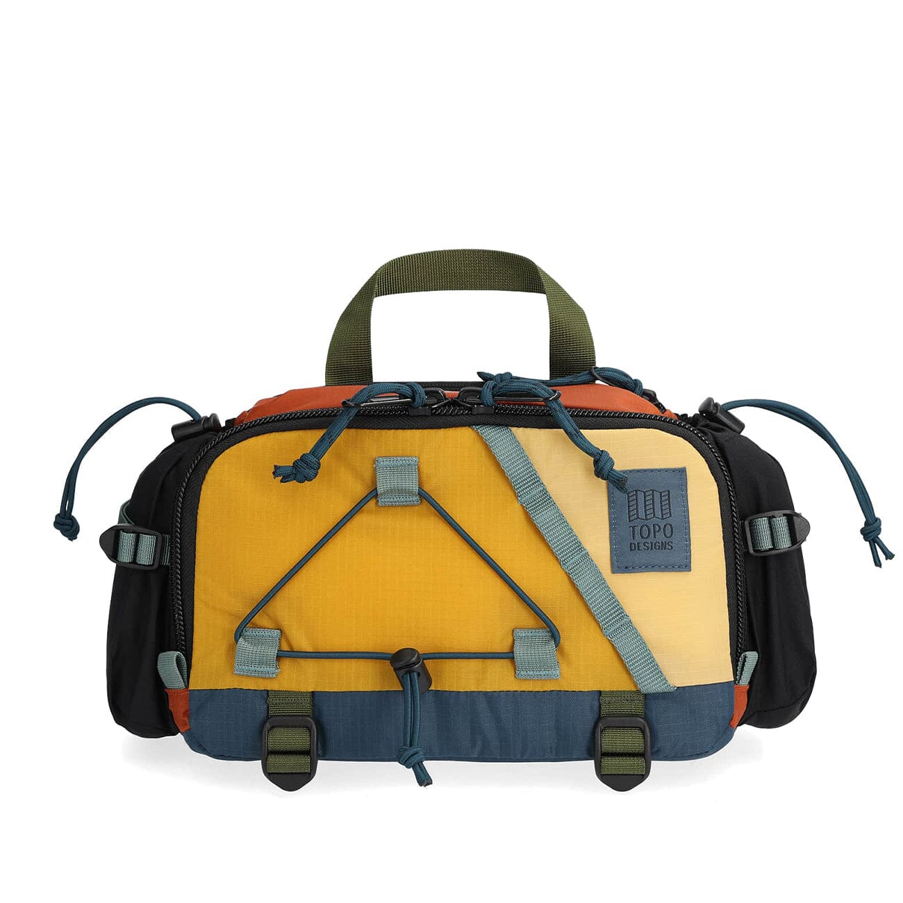 topo designs mountain hydro hip pack 4.4L mustard clay color front