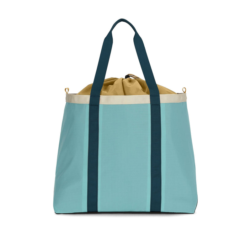 topo designs mountain utility tote 33l geode green sea pine arrière