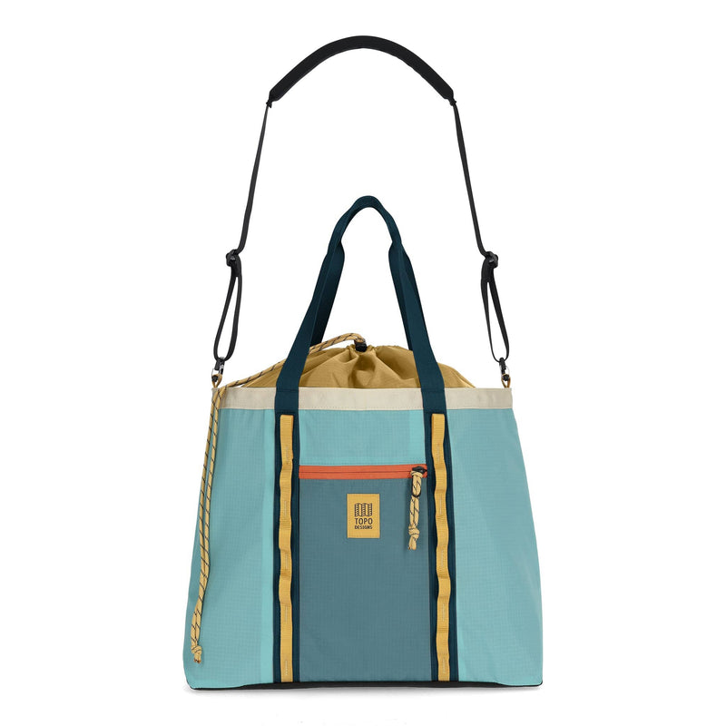 topo designs mountain utility tote 33l geode green sea pine avant