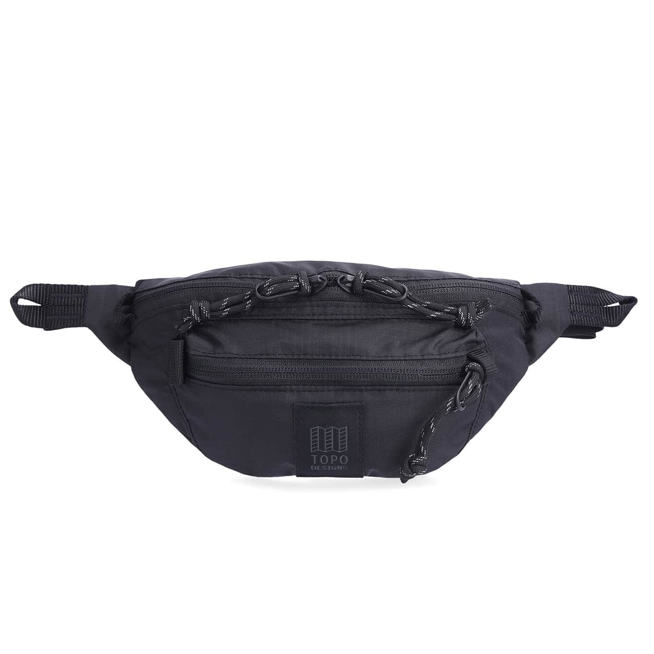 topo designs mountain waist pack black front view
