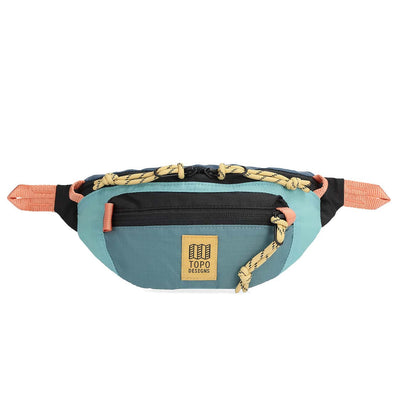 topo designs mountain waist pack geode green sea pine front view