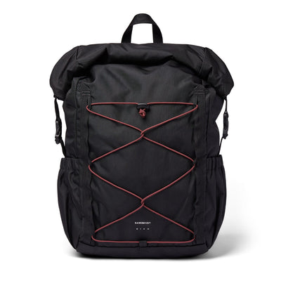 trendy hiking backpack black
