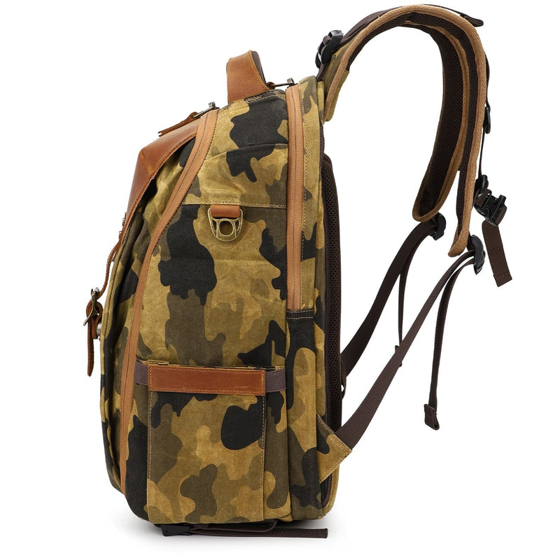 Vintage Canvas Camera Backpack | JOTUNHEIMEN