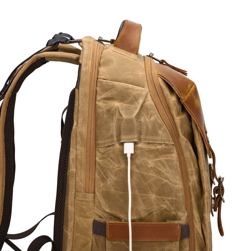 Vintage Canvas Camera Backpack | JOTUNHEIMEN