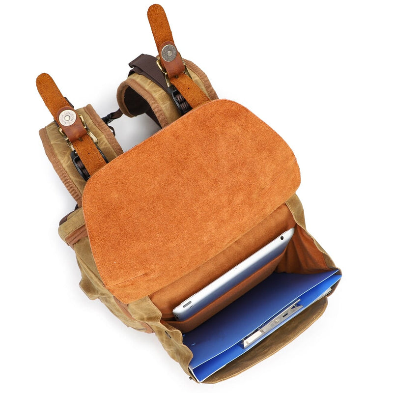 Vintage Canvas Camera Backpack | JOTUNHEIMEN