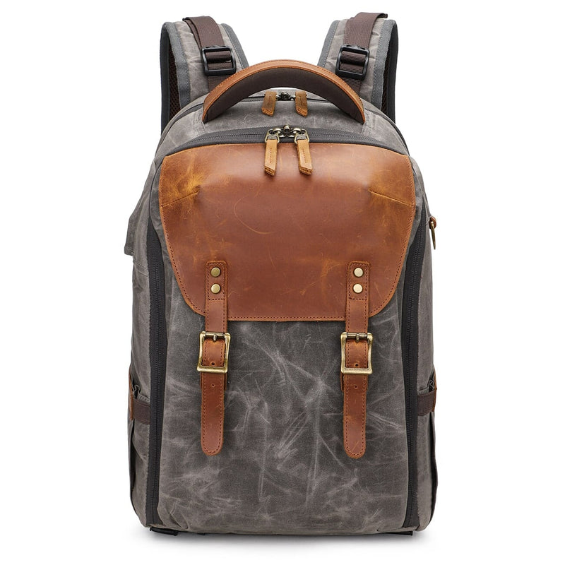 Vintage Canvas Camera Backpack | JOTUNHEIMEN