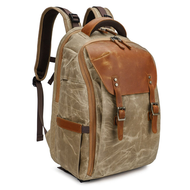 Vintage Canvas Camera Backpack | JOTUNHEIMEN