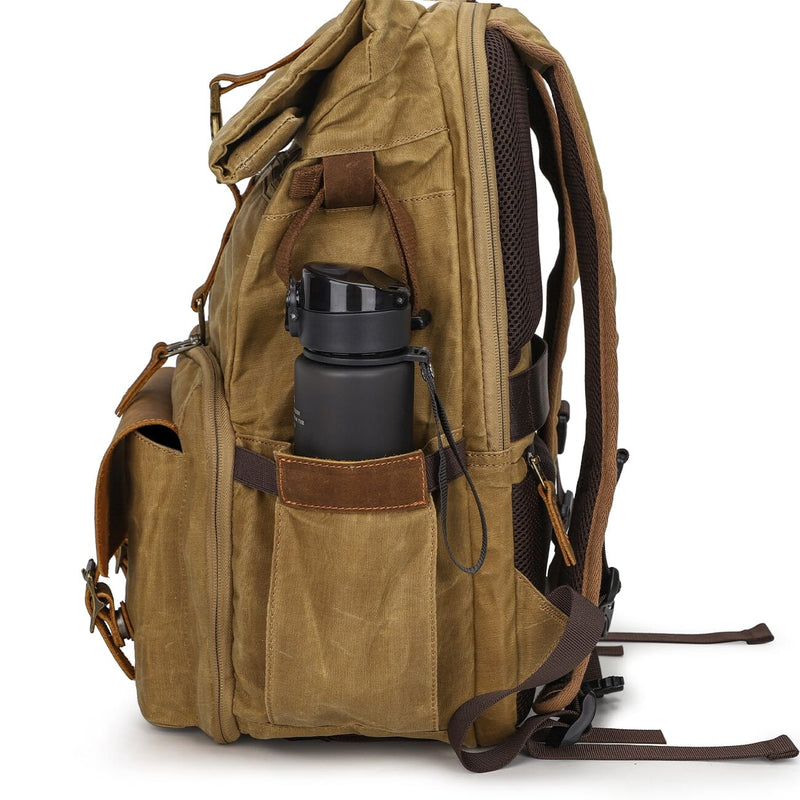 Vintage Style Camera Backpack | KILIMANDJARO