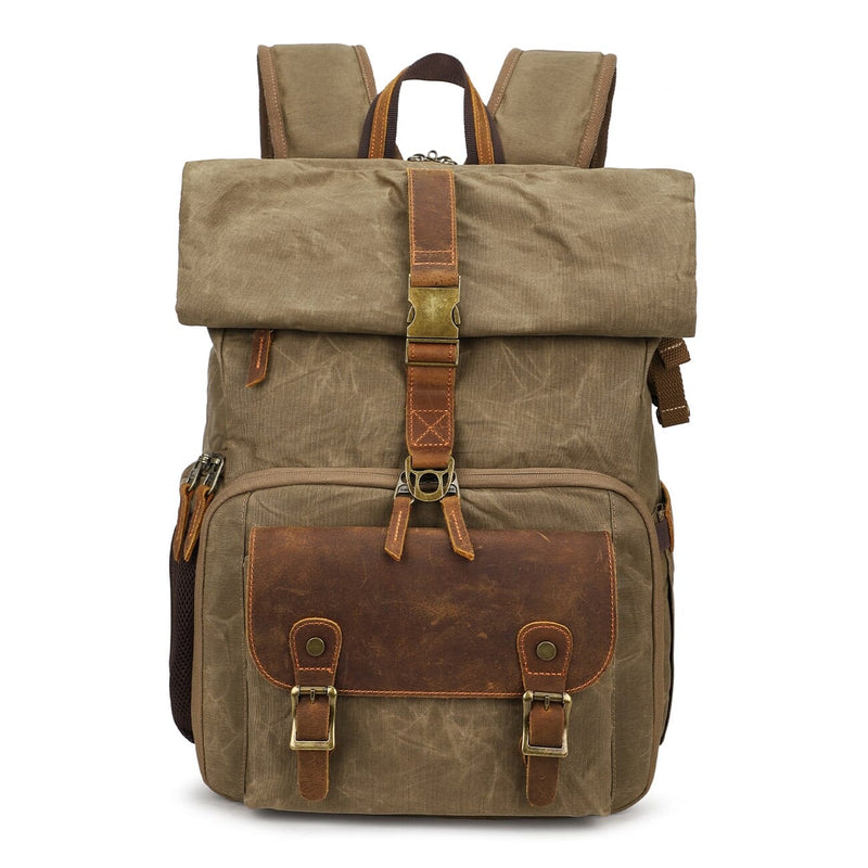 Vintage Style Camera Backpack | KILIMANDJARO