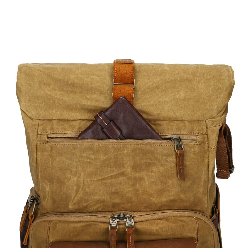 Vintage Style Camera Backpack | KILIMANDJARO