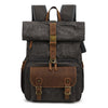 Vintage Style Camera Backpack | KILIMANDJARO - Dark Grey