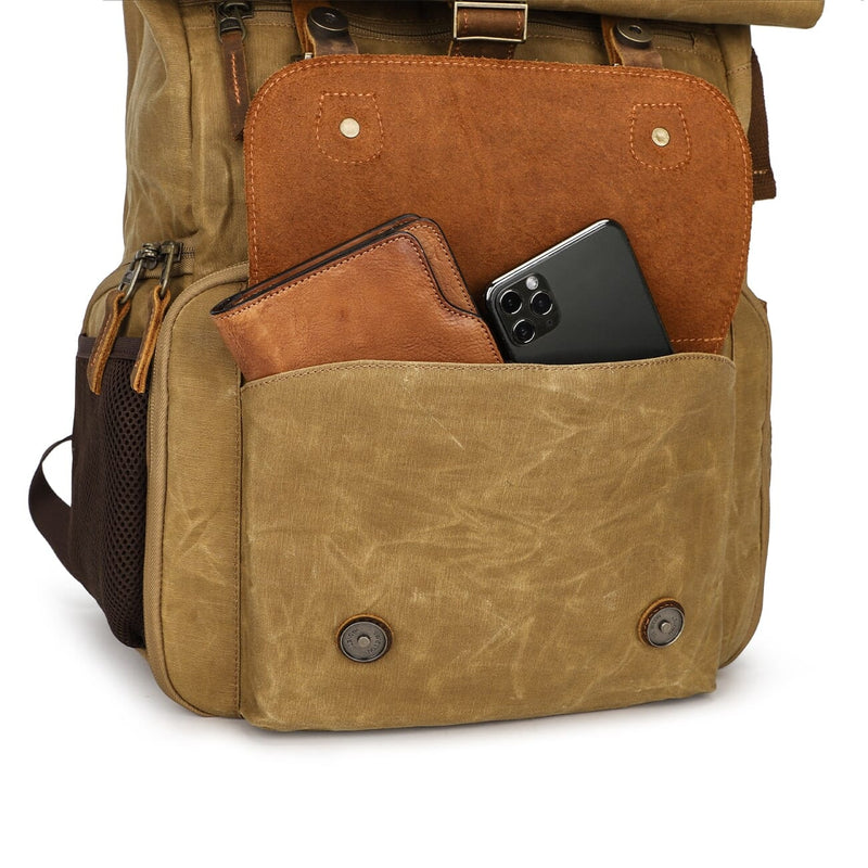 Vintage Style Camera Backpack | KILIMANDJARO