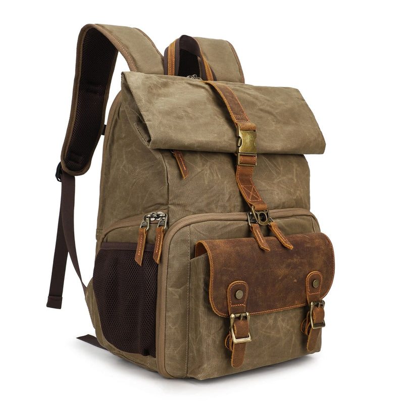 Vintage Style Camera Backpack | KILIMANDJARO