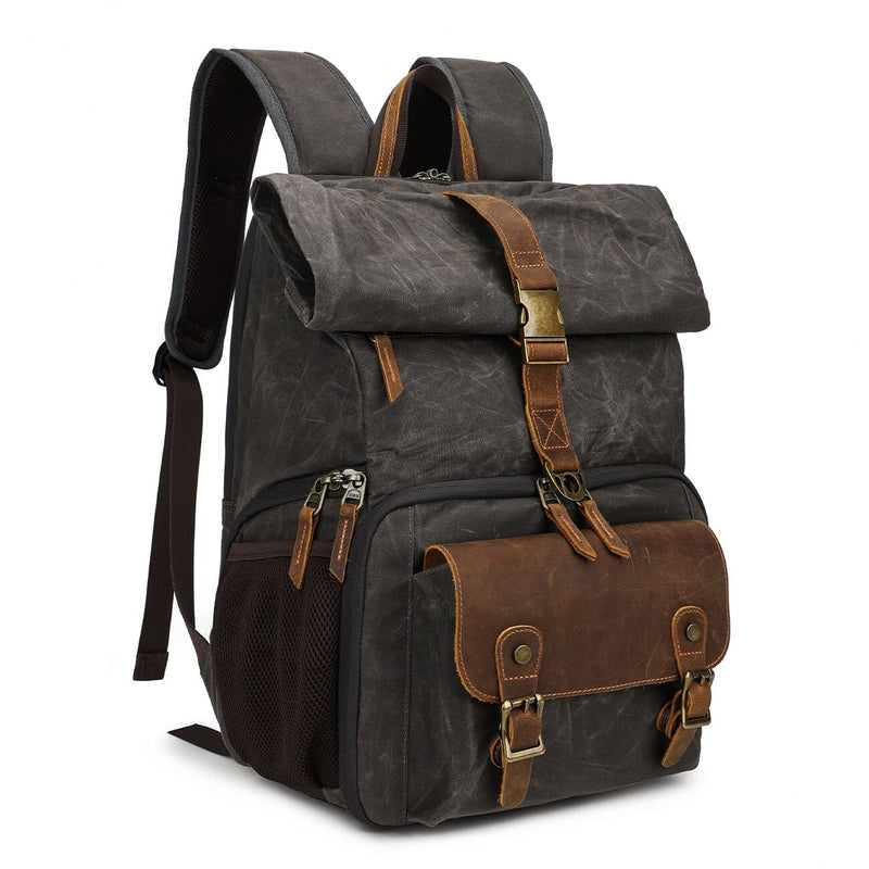 Vintage Style Camera Backpack | KILIMANDJARO