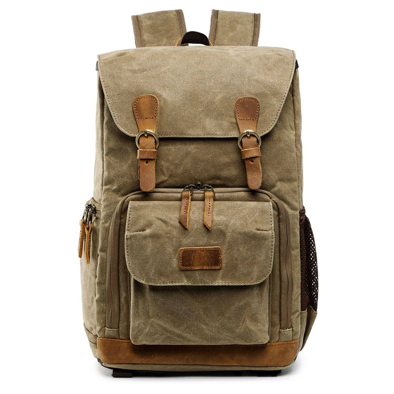 Waterproof Canvas Camera Backpack | YELLOWSTONE