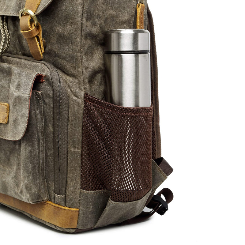 Waterproof Canvas Camera Backpack | YELLOWSTONE