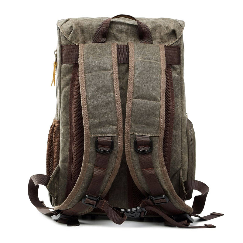 Waterproof Canvas Camera Backpack | YELLOWSTONE