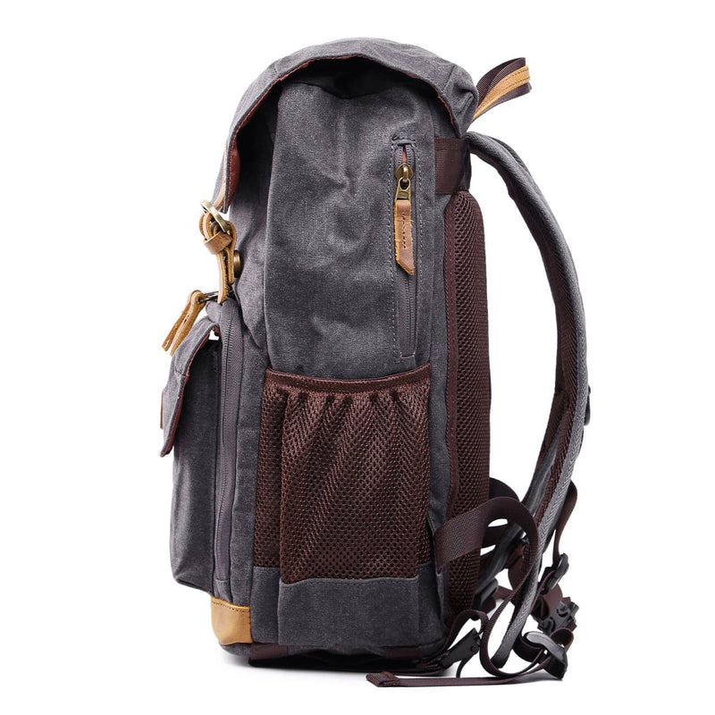 Waterproof Canvas Camera Backpack | YELLOWSTONE