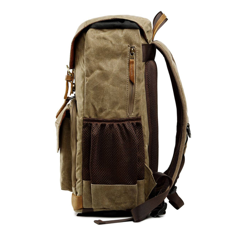 Waterproof Canvas Camera Backpack | YELLOWSTONE