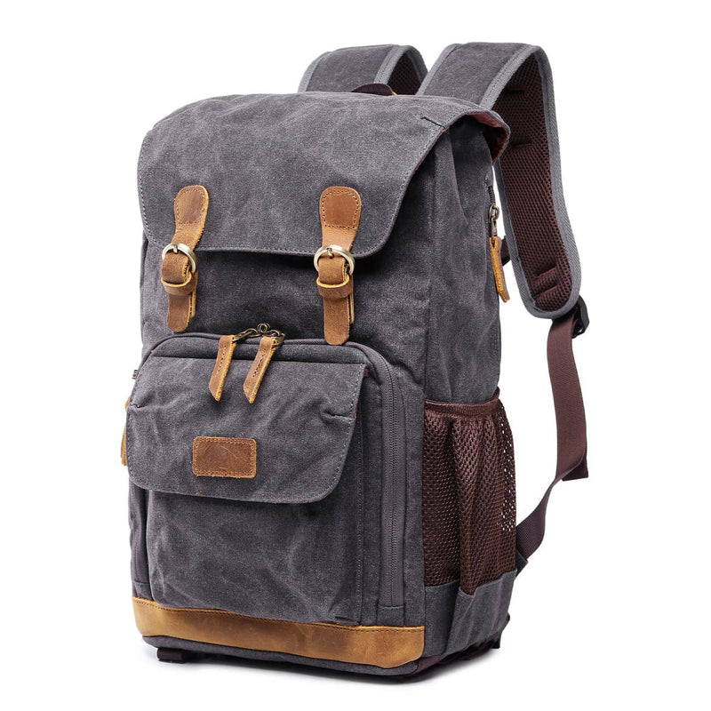 Waterproof Canvas Camera Backpack | YELLOWSTONE