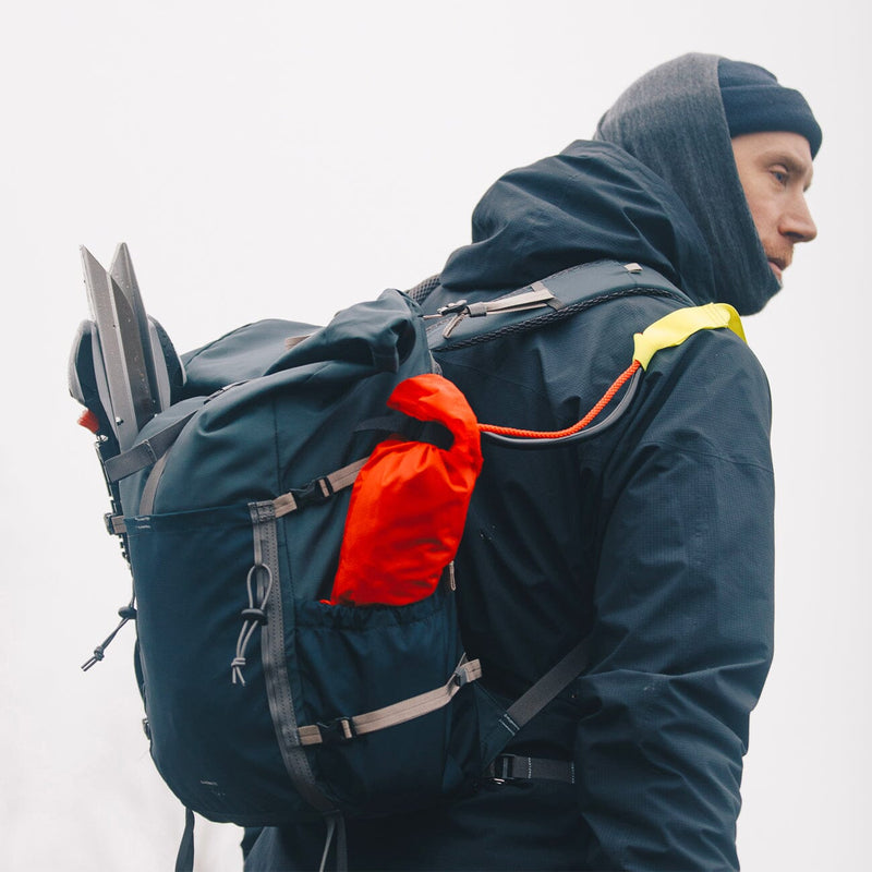 waterproof hiking daypack recycled materials