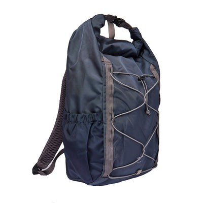 sac à dos randonnée roll top waterproof bleu marine