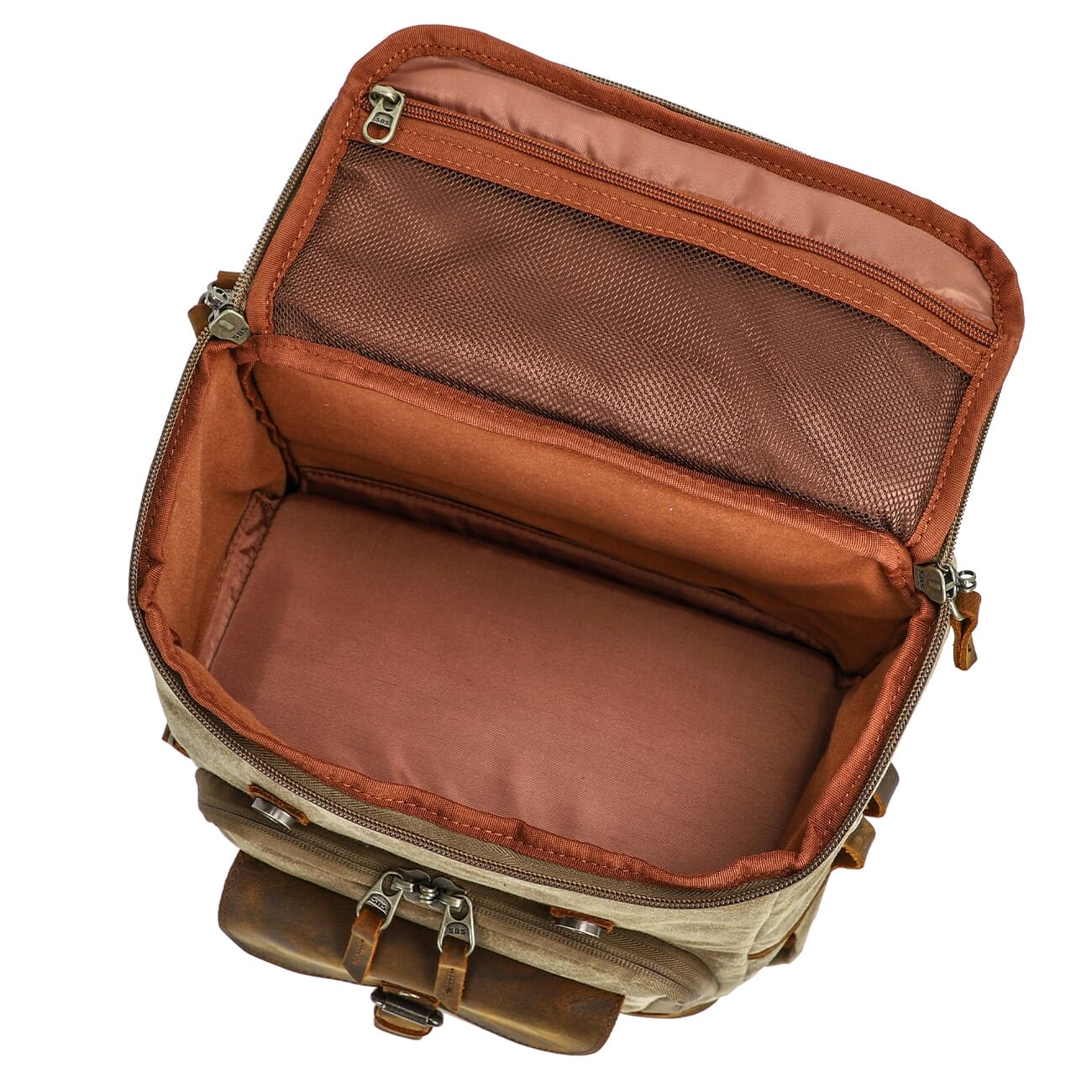 Vintage Leather Camera Backpack | DENALI