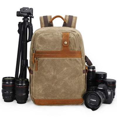 Canvas Photography Backpack | GALAPAGOS