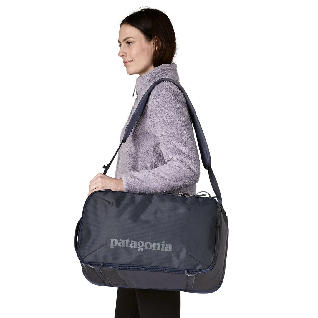 carry on patagonia black hole Duffel 40L size meets the tighter carry Gear Review: Patagonia Travel Luggage