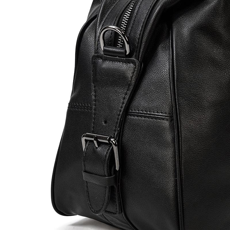 Sac de Voyage en Cuir Noir luxe