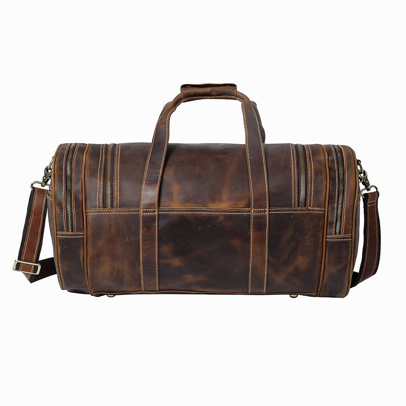 Brown Leather Holdall