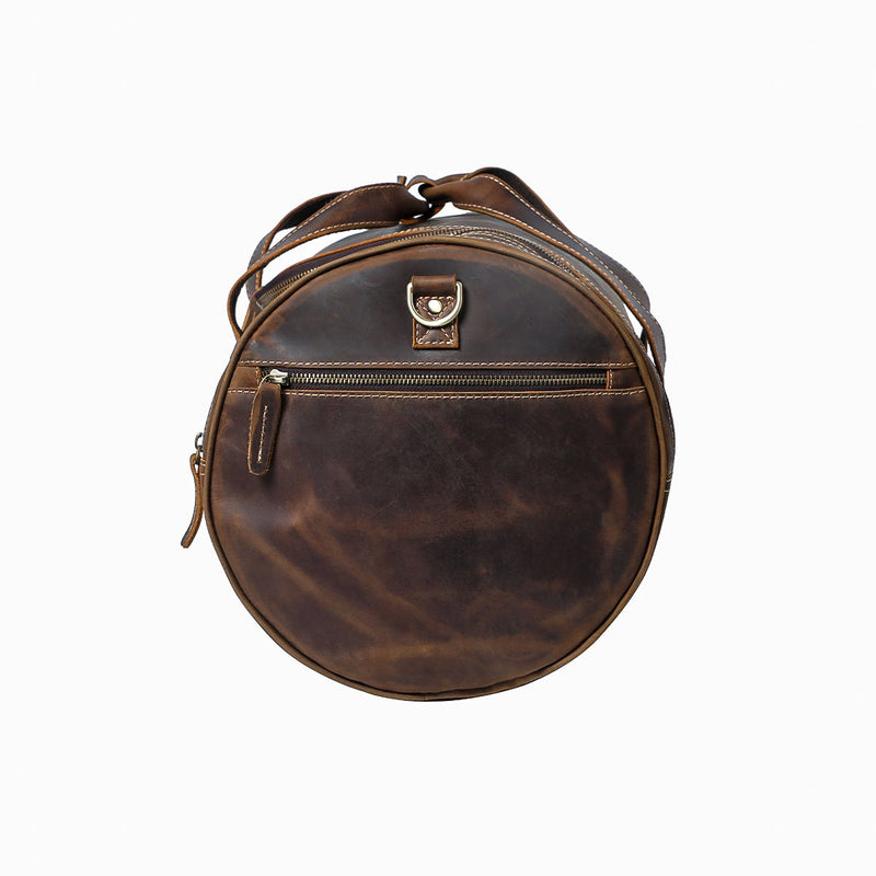 Brown Leather Holdall